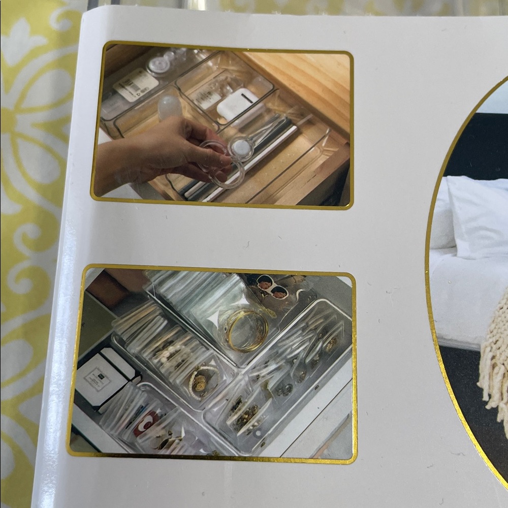 Set of 4 Clear Drawer Organizer Trays NIP Multi-Use Storage - Picture 4 of 9